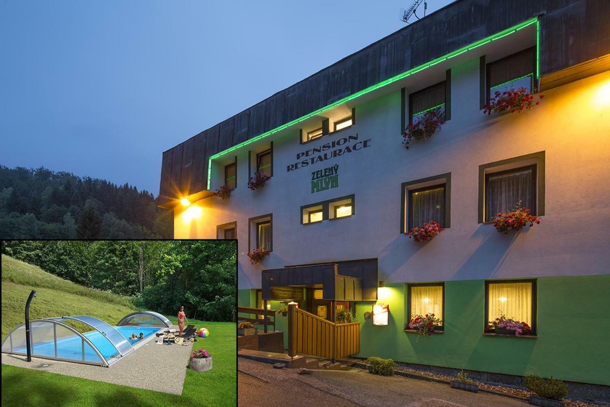 Pension & Restaurace Zeleny Mlyn Žacléř Εξωτερικό φωτογραφία